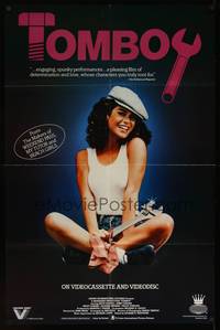 3y321 TOMBOY video special poster '85 it's not just a man's world anymore!