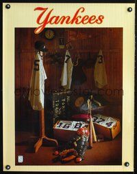 3y114 YANKEES special poster '90s New York baseball team classic vintage memorabilia shown!