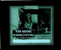 3z125 MR. BARNES OF NEW YORK glass slide '22 pretty Anna Lehr looks down at Tom Moore!