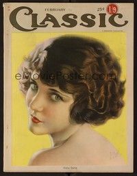 3z047 CLASSIC MAGAZINE magazine February 1923 portrait of beautiful Viola Dana by E. Dahl!