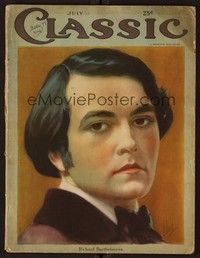3z052 CLASSIC MAGAZINE magazine July 1923 Richard Barthelmess head & shoulders portrait by E. Dahl!