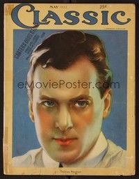 3z050 CLASSIC MAGAZINE magazine May 1923 great close portrait of Thomas Meighan by E. Dahl!