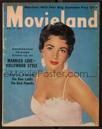 3z081 MOVIELAND magazine May 1955 sexy Elizabeth Taylor from Giant recently gave birth!