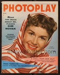 3z087 PHOTOPLAY magazine February 1956 Debbie Reynolds from The Catered Affair by Apger!