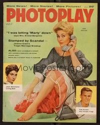 3z092 PHOTOPLAY magazine July 1956 sexy Kim Novak from The Eddy Duchin Story by Coburn!