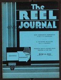 3z028 REEL JOURNAL exhibitor magazine June 2, 1931 Columbia has the best authors!
