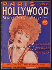 3z057 SCREEN SECRETS magazine June 1927 great portrait of sexy First National star Billie Dove!