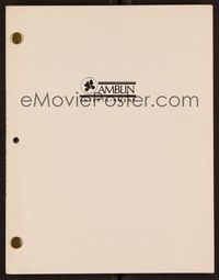 3z165 WE'RE BACK!: A DINOSAUR'S STORY first draft script February 8, 1990, screenplay by E Max Frye