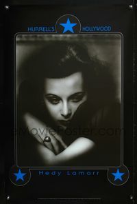4b050 HEDY LAMARR Korean commercial poster '90s great portrait of sexy star!