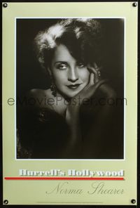 4b051 NORMA SHEARER Korean commercial poster '90s great close-up portrait!