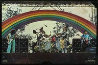 4b613 BLACK SABBATH BAND PHOTO commercial 23x35 '76 great image of Ozzy Osbourne & band on stage!