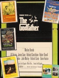 4c009 LOT OF 19 UNFOLDED 30X40S AND MISC. POSTERS lot '68 - '77 Godfather, Dumbo R72, Walkabout