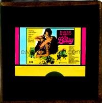 4c190 BETSY Aust glass slide '77 Harold Robbins, sizzling with action, spiced with girls!