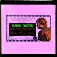 4c196 EASY RIDER Aust glass slide '69 Peter Fonda, Dennis Hopper motorcycle biker classic!