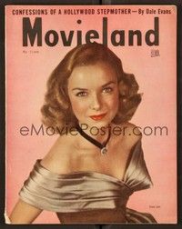 4c124 MOVIELAND magazine May 1948 portrait of sexy Diana Lynn from Ruthless by Bill Stone!