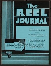 4c042 REEL JOURNAL exhibitor magazine April 21, 1931 2-page Irene Dunne in Bachelor Apartment!