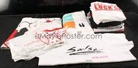 4c021 LOT OF 16 PROMO T-SHIRTS & MISC. APPAREL lot '87 - '90 Ghostbusters 2, Salsa + more!