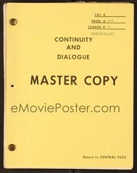 4c169 IMITATION OF LIFE continuity and dialogue draft script '34 screenplay by William Hurlbut!