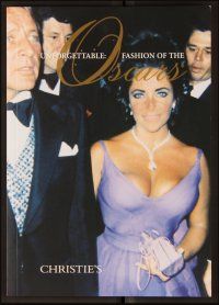 4c027 UNFORGETTABLE FASHION OF THE OSCARS CHRISTIE'S AUCTION CATALOG March 18, 1999