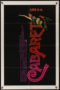 4d157 CABARET  1sh '72 Liza Minnelli sings & dances in Nazi Germany, directed by Bob Fosse!