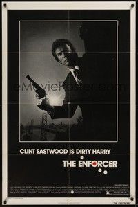 4d291 ENFORCER  1sh '76 photo of Clint Eastwood as Dirty Harry by Bill Gold!