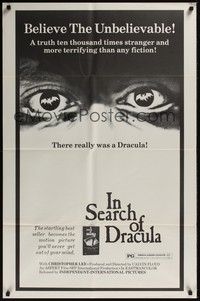 4d450 IN SEARCH OF DRACULA  1sh '75 cool vampire documentary, he really existed!