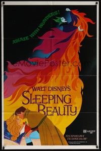 4d796 SLEEPING BEAUTY style A 1sh R79 Walt Disney cartoon fairy tale fantasy classic!
