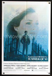 4d836 SUMMER OF '42  1sh '71 in everyone's life there's a summer like this, Jennifer O'Neill!