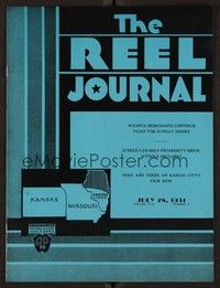 4f036 REEL JOURNAL exhibitor magazine July 28, 1931 Richard Dix re-signs w/RKO, Constance Bennett