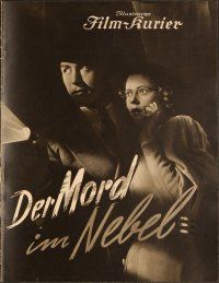4f155 BULLDOG DRUMMOND ESCAPES German program '37 Ray Milland, Heather Angel, different images!