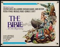 4g402 BIBLE 1/2sh '67 La Bibbia, John Huston as Noah, Stephen Boyd as Nimrod, Ava Gardner as Sarah