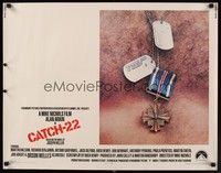 4g426 CATCH 22 1/2sh '70 directed by Mike Nichols, based on the novel by Joseph Heller!