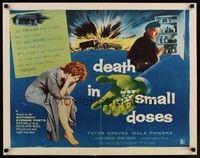 4g441 DEATH IN SMALL DOSES style A 1/2sh '57 guys & dolls who get their kicks from thrill pills!