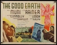 4g475 GOOD EARTH 1/2sh R62 Asian Paul Muni & Luise Rainer, from Pearl S. Buck novel!
