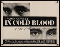 4g493 IN COLD BLOOD 1/2sh '68 Richard Brooks directed, Robert Blake, novel by Truman Capote!