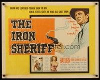 4g495 IRON SHERIFF 1/2sh '57 Sterling Hayden was all cast iron, Constance Ford!