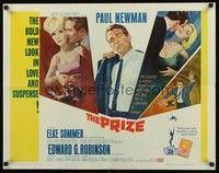 4g582 PRIZE 1/2sh '63 great Howard Terpning art of Paul Newman in suit and tie & sexy Elke Sommer!