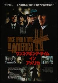 4g262 ONCE UPON A TIME IN AMERICA Japanese '84 Robert De Niro, Woods, directed by Sergio Leone!