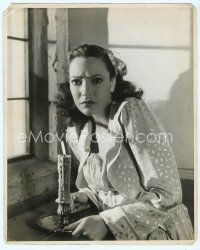 4j012 AND THEN THERE WERE NONE deluxe 11x14 still '45 Agatha Christie, close up of June Duprez!