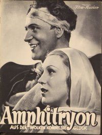 4j234 AMPHITRYON German program '35 Willy Fritsch, Adele Sandrock, directed by Reinhold Schunzel!