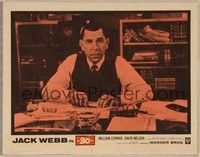 4k006 -30- LC #8 '59 Dragnet's Jack Webb is the editor of a major metropolitan newspaper!