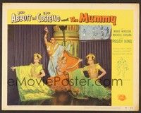 4k014 ABBOTT & COSTELLO MEET THE MUMMY LC #5 '55 sexy girls in wacky costumes!