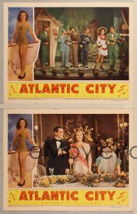 4m597 ATLANTIC CITY 4 LCs '44 Brad Taylor & sexy Constance Moore in New Jersey!