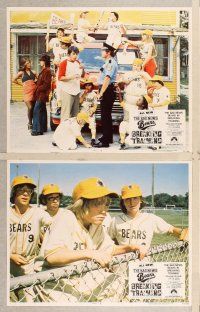 4m048 BAD NEWS BEARS IN BREAKING TRAINING 8 LCs '77 William Devane, Clifton James, baseball!