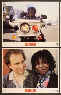 4m066 BURGLAR 8 LCs '87 cool images of Whoopi Goldberg, Bobcat Goldthwait!