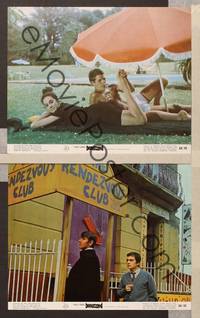 4p242 BEDAZZLED 2 color 8x10 stills '68 classic fantasy, Dudley Moore, Peter Cook, Eleanor Bron