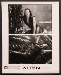 4p366 ALIEN RESURRECTION 5 8x10 stills '97 Sigourney Weaver, Winona Ryder, Ron Perlman!