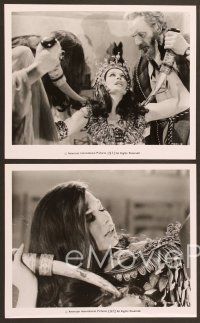 4p269 BLOOD FROM THE MUMMY'S TOMB 14 8x10 stills '72 AIP, Andrew Keir, Valerie Leon, James Villers!