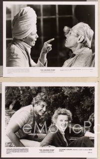 4p343 ON GOLDEN POND 7 8x10 stills '81 Katharine Hepburn, Henry Fonda, and Jane Fonda !