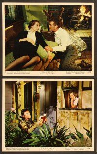 4p182 TWO LOVES 7 color 8x10 stills '61 Shirley MacLaine, Laurence Harvey, Jack Hawkins!